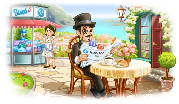 Telegram браузері, шағын қолданба дүкені, жұлдыз сыйлау және т.б.